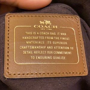 Signature C Coach Bag